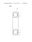 BEARING PART, HEAT TREATMENT METHOD THEREOF, AND ROLLING BEARING diagram and image