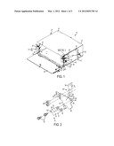 Communications Enclosure Having Rear Mounted Bracket and Method of     Securing A Cable Bundle To A Communications Enclosure Using A Rear     Mounted Bracket diagram and image