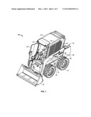 Load Arm Arrangement For A Skid-Steer Loader diagram and image