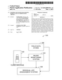 METHODS AND SYSTEMS FOR ASSESSING RESIDUAL LIFE OF TURBOMACHINE AIRFOILS diagram and image