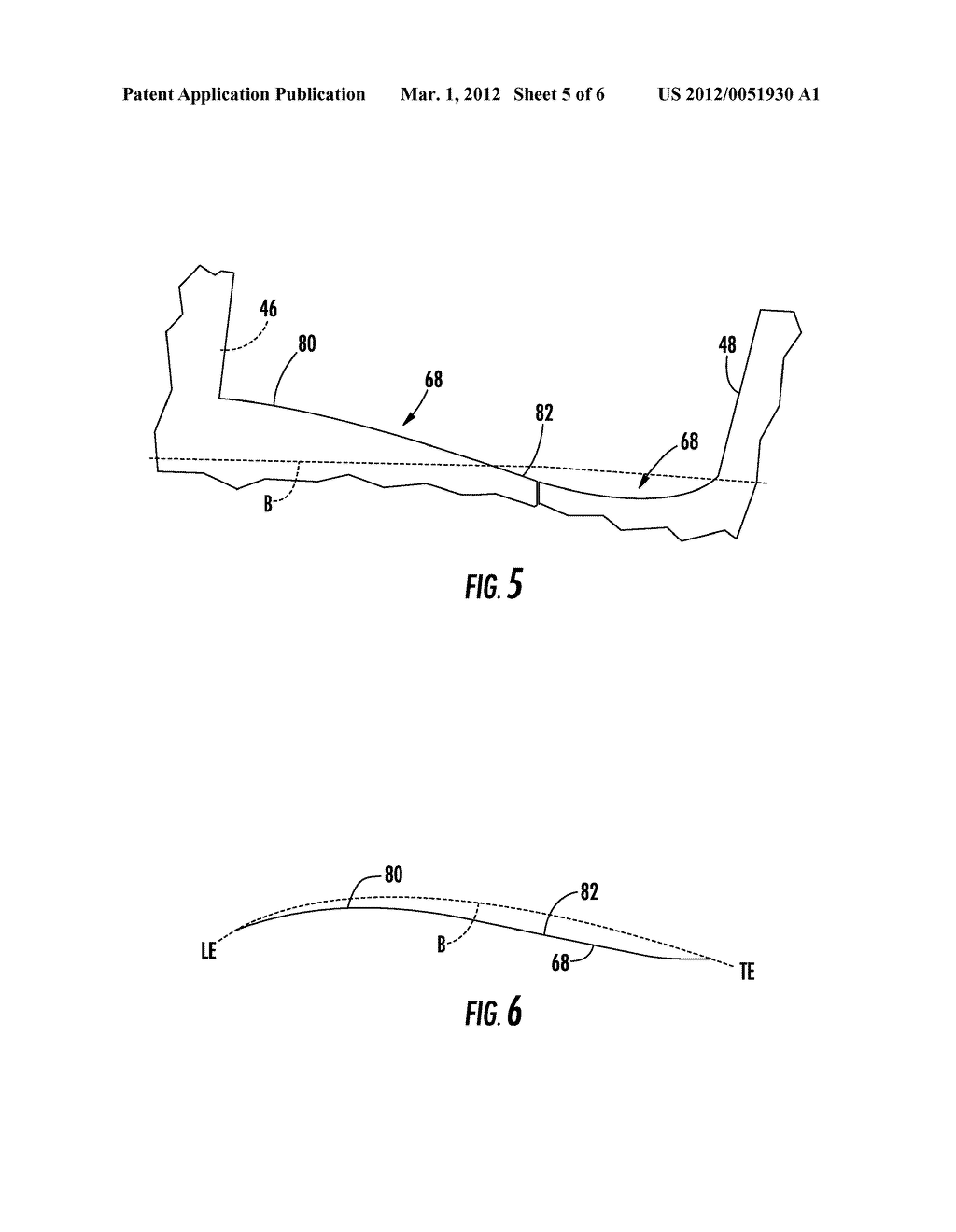 SHROUDED TURBINE BLADE WITH CONTOURED PLATFORM AND AXIAL DOVETAIL - diagram, schematic, and image 06