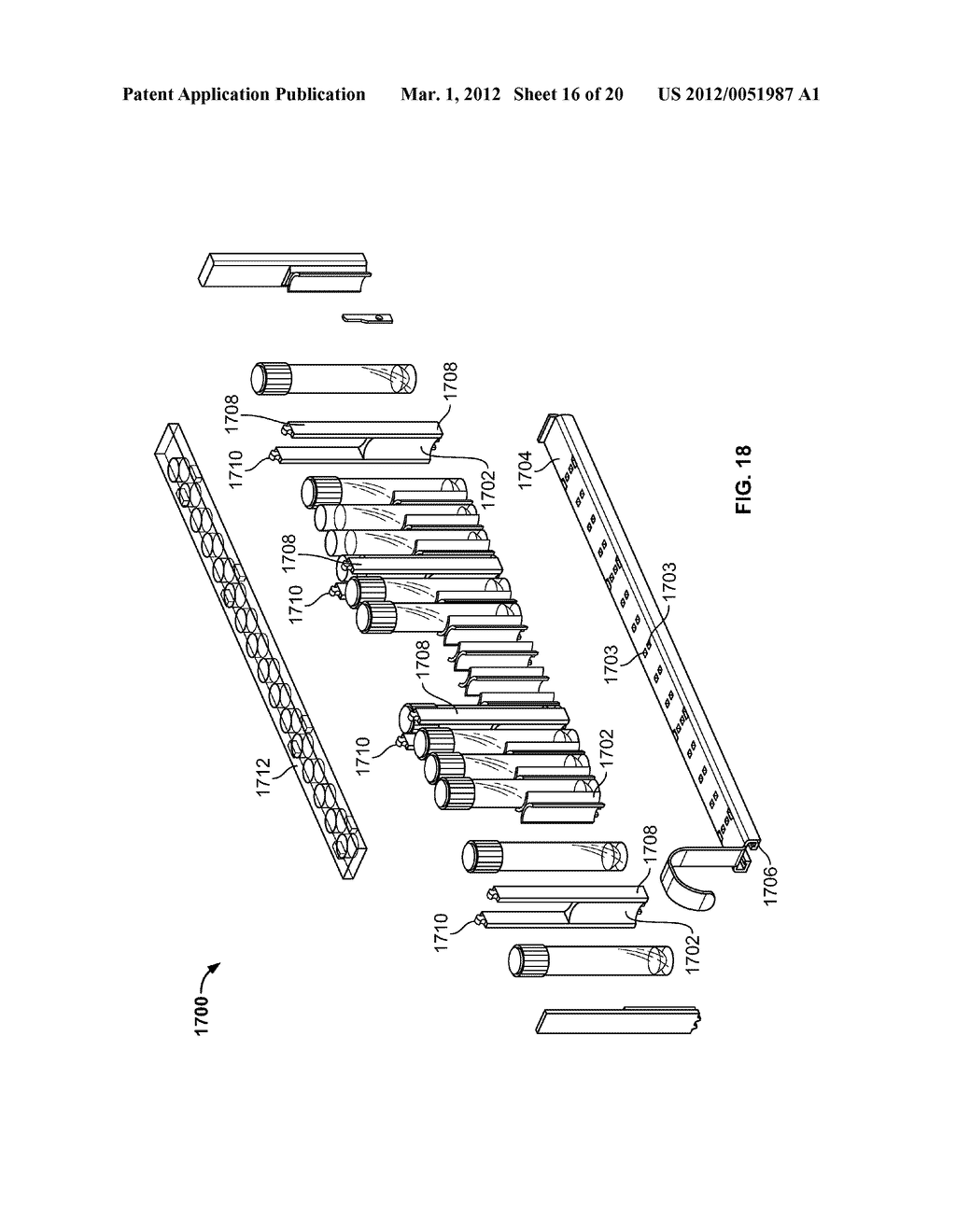 SAMPLE TUBE RACKS HAVING RETENTION BARS - diagram, schematic, and image 17