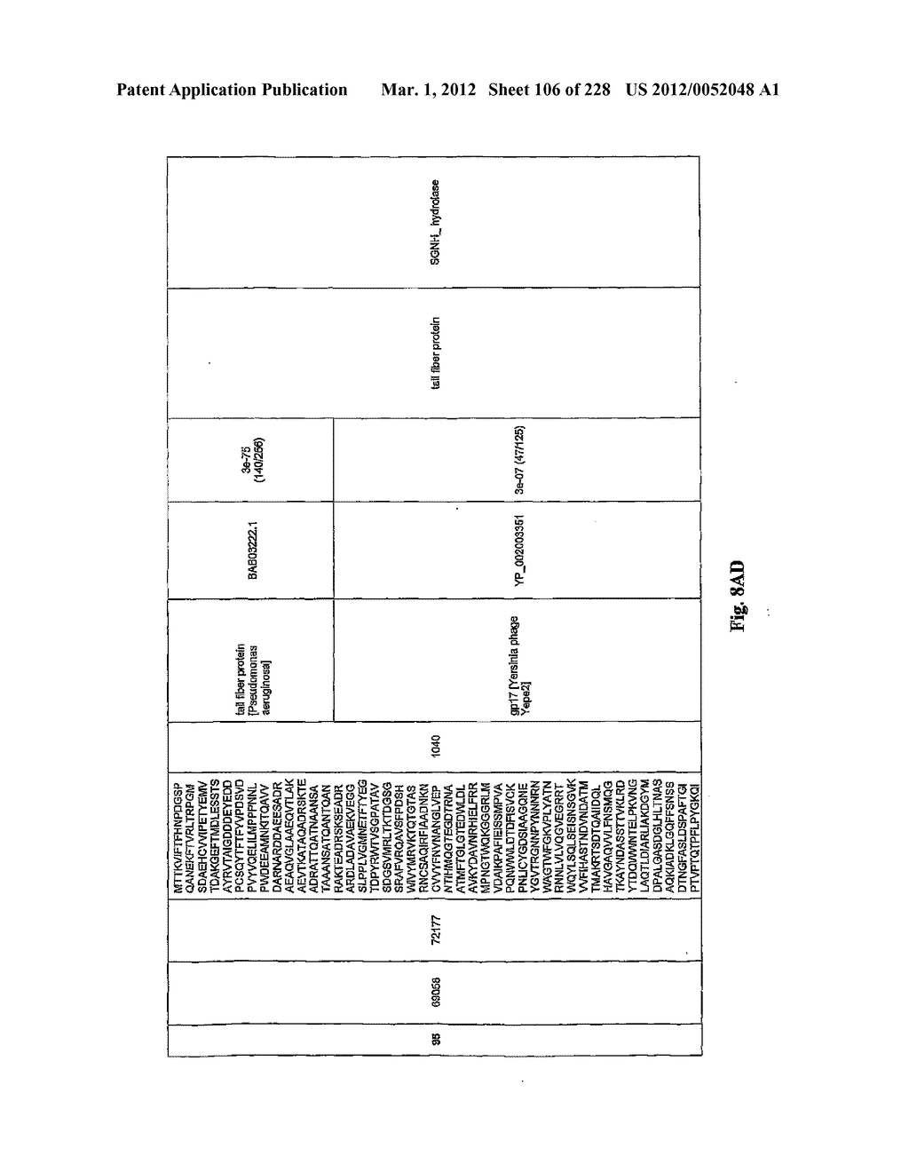 ANTIBACTERIAL PHAGE, PHAGE PEPTIDES AND METHODS OF USE THEREOF - diagram, schematic, and image 107