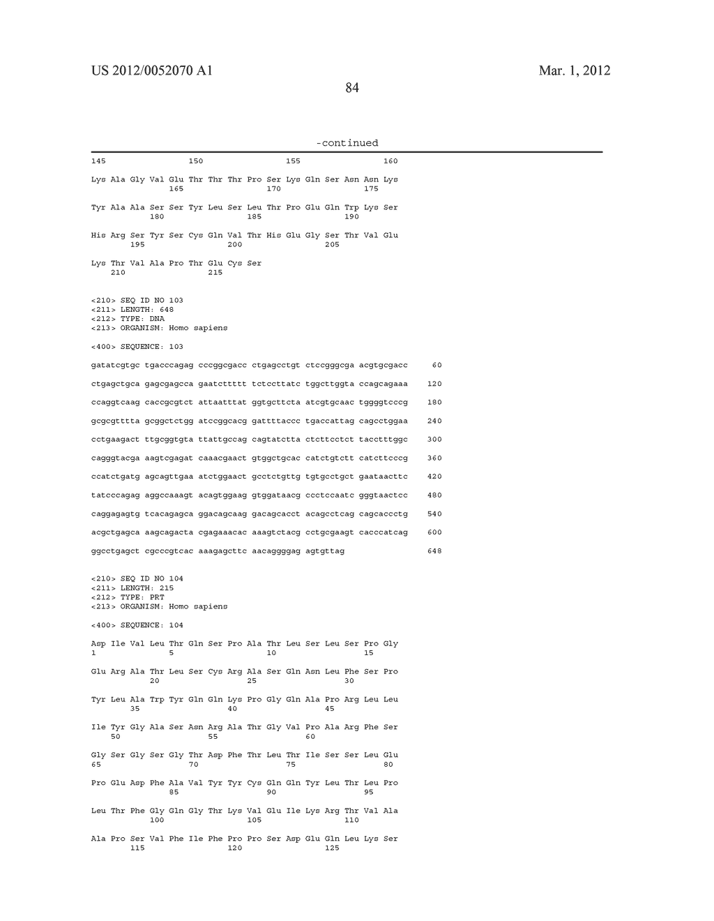 COMPOSITIONS AND METHODS OF USE FOR BINDING MOLECULES TO DICKKOPF-1 OR     DICKKOPF-4 OR BOTH - diagram, schematic, and image 92