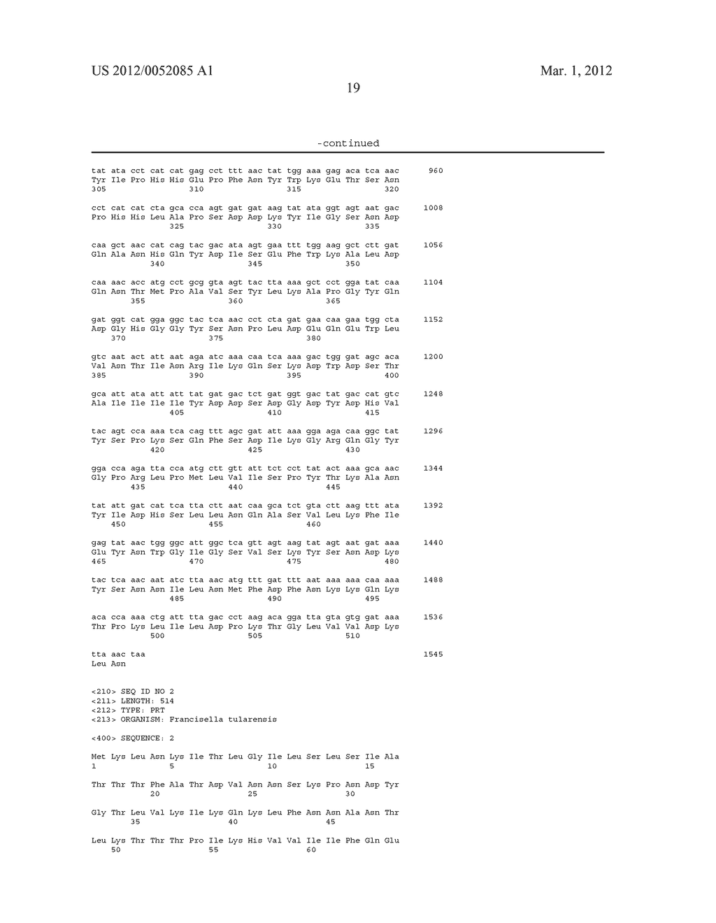 VACCINES AGAINST TULAREMIA - diagram, schematic, and image 34