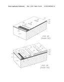 TEST MODULE WITH MICROFLUIDIC DEVICE HAVING LAMINAR STRUCTURE AND SAMPLE     RECEPTACLE diagram and image