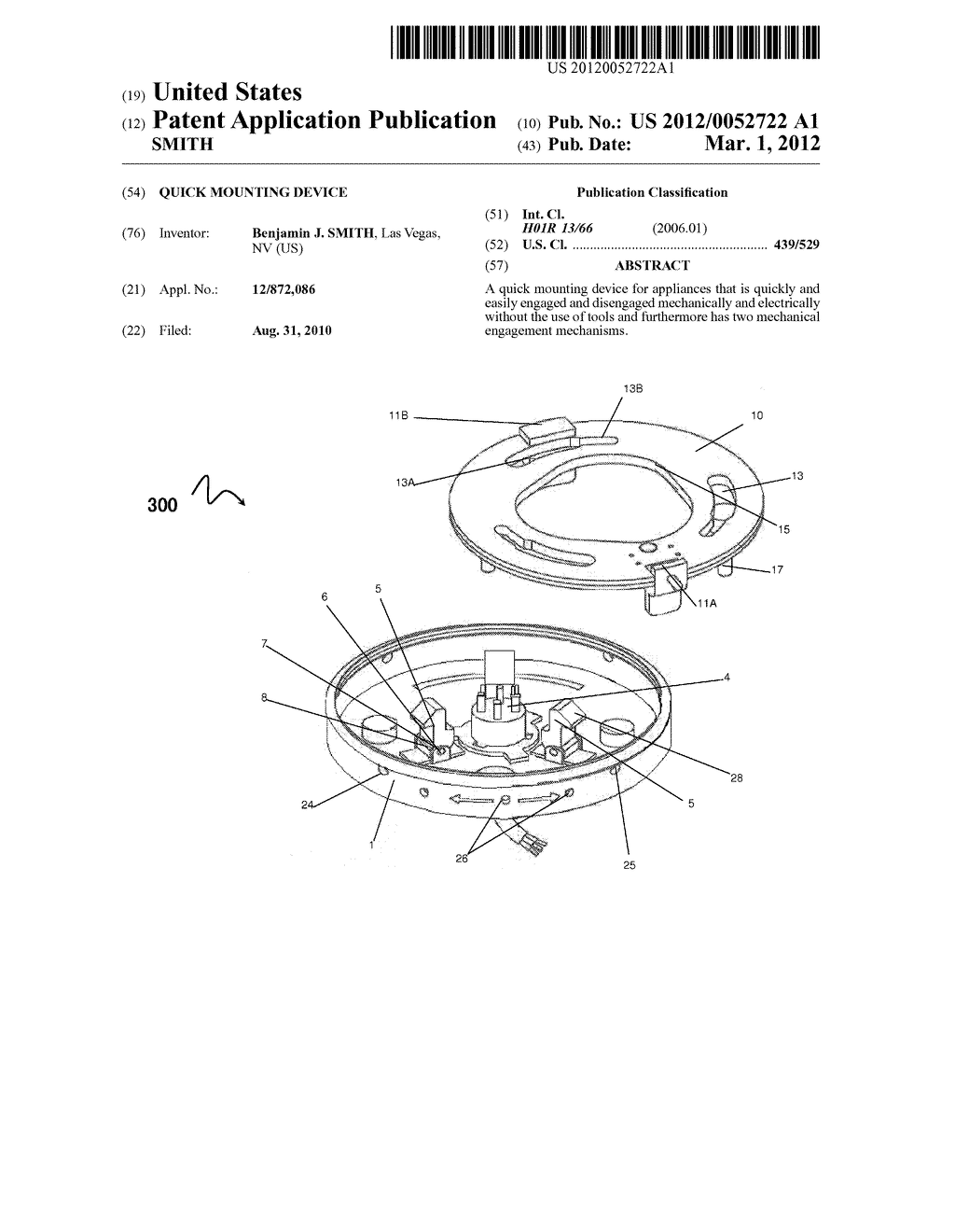 QUICK MOUNTING DEVICE - diagram, schematic, and image 01