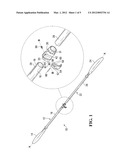 PADDLE HAVING A LEVER FOR GENERATING SOUND diagram and image