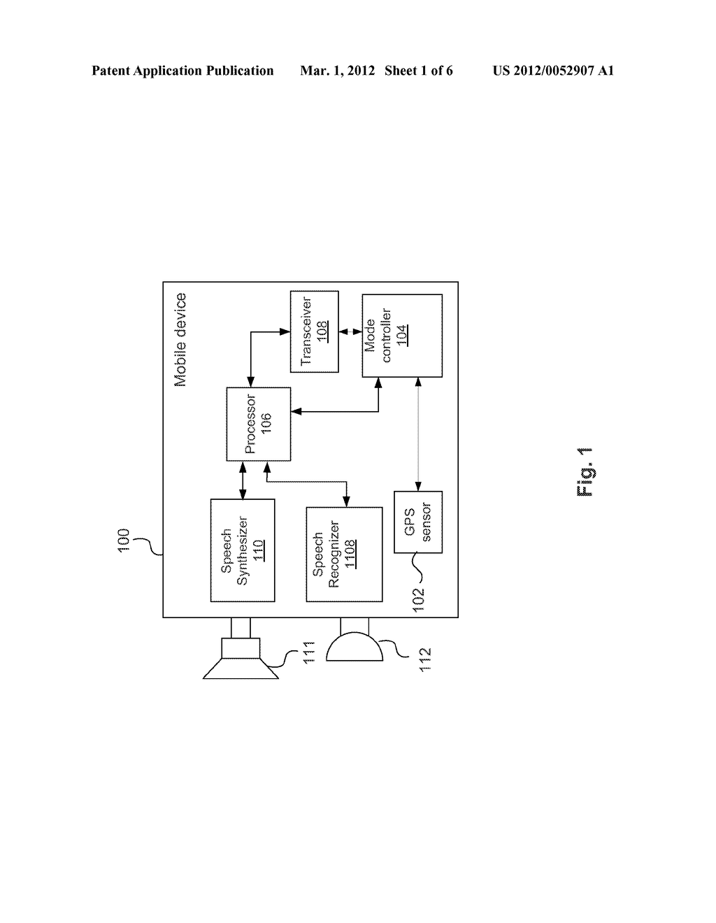 Hands-Free, Eyes-Free Mobile Device for In-Car Use - diagram, schematic, and image 02