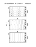 MOBILE TERMINAL AND MULTI-TOUCH BASED METHOD FOR CONTROLLING LIST DATA     OUTPUT FOR THE SAME diagram and image