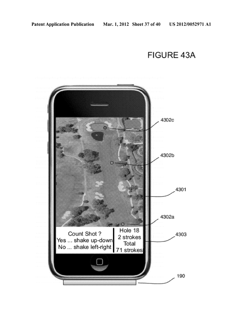 WIRELESS GOLF CLUB SHOT COUNT SYSTEM - diagram, schematic, and image 38