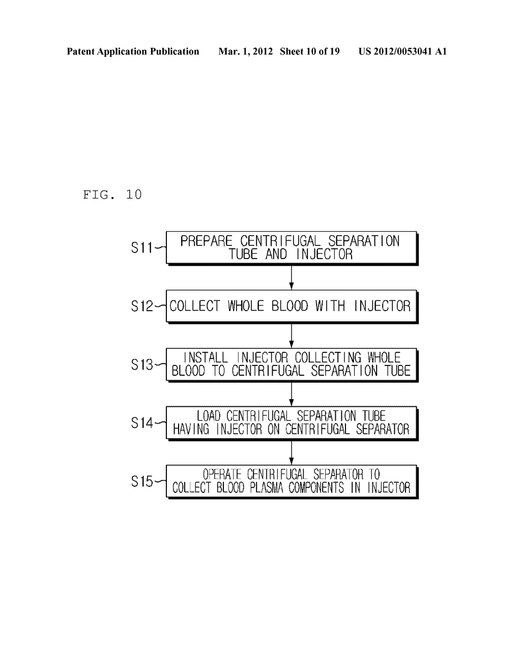 CENTRIFUGAL SEPARATION KIT AND METHODS FOR CENTRIFUGAL SEPARATION USING     THE SAME - diagram, schematic, and image 11