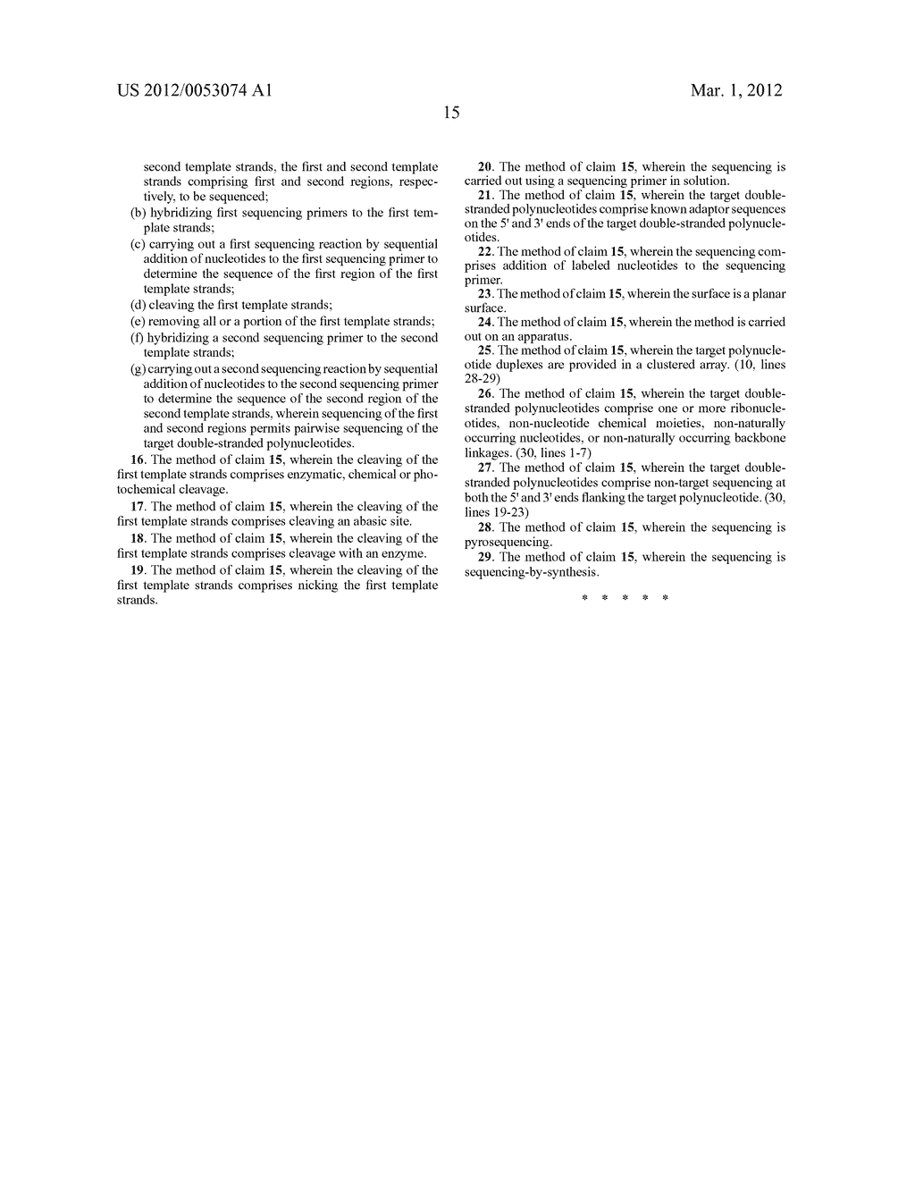 Method for Sequencing a Polynucleotide Template - diagram, schematic, and image 17