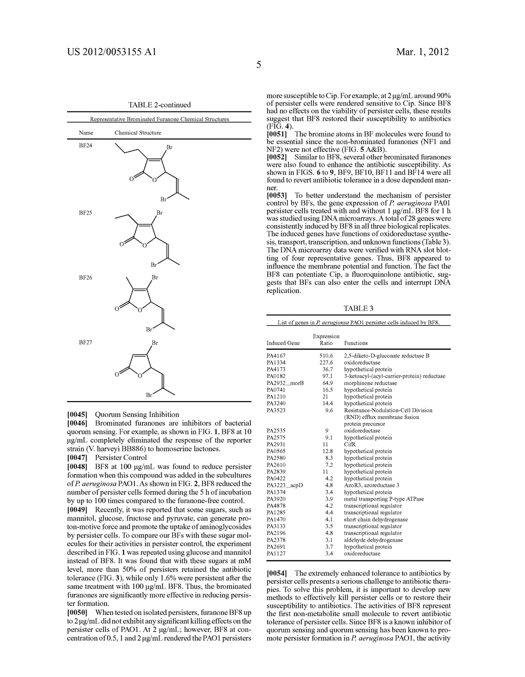 SYSTEM AND METHOD FOR REVERTING ANTIBIOTIC TOLERANCE OF BACTERIAL     PERSISTER CELLS - diagram, schematic, and image 15