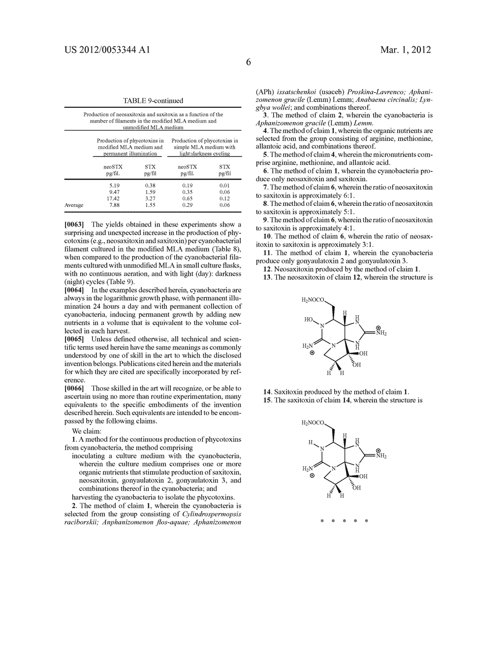 METHODS FOR PRODUCING PHYCOTOXINS - diagram, schematic, and image 08