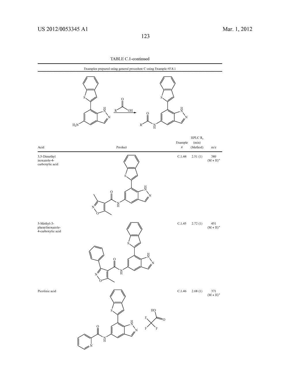 Indazole Compounds - diagram, schematic, and image 124
