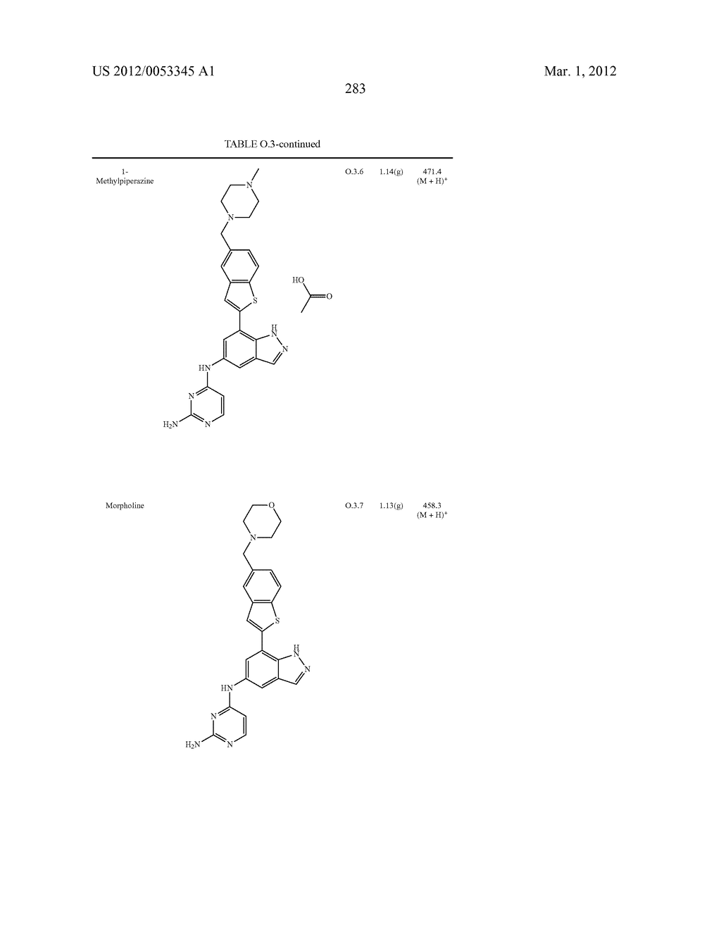 Indazole Compounds - diagram, schematic, and image 284
