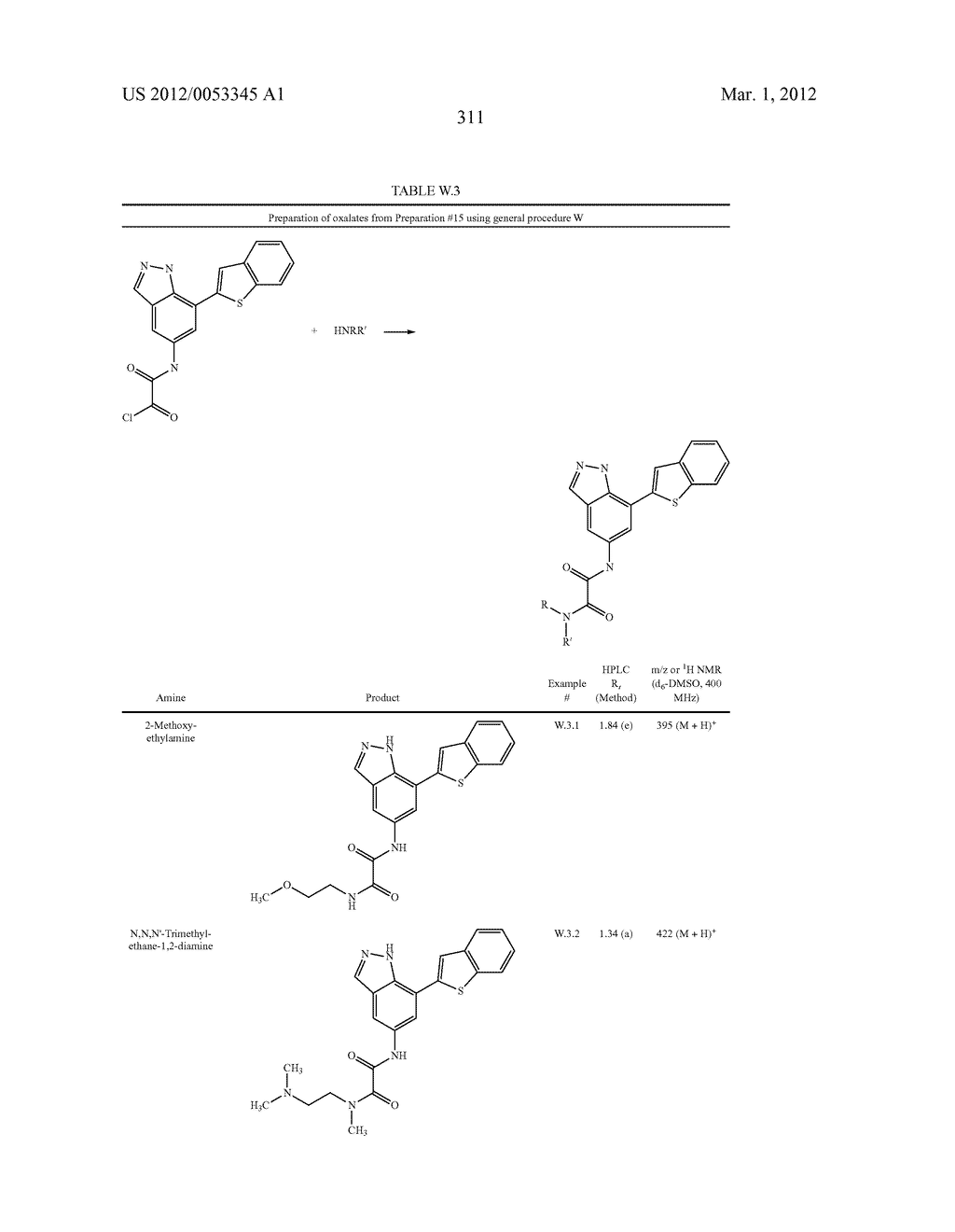 Indazole Compounds - diagram, schematic, and image 312