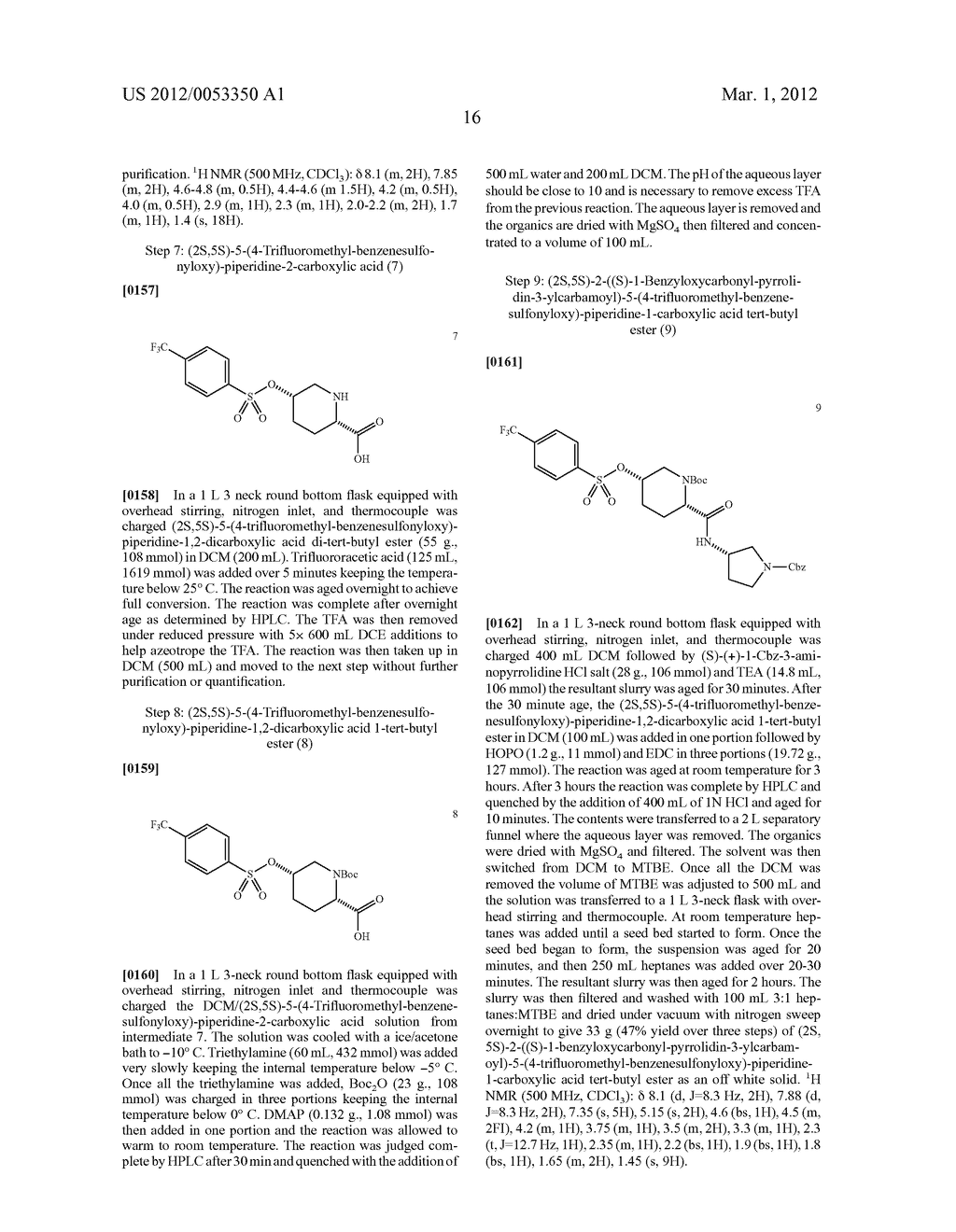 PREPARATION OF ALKYL ESTERS OF N-PROTECTED OXO-AZACYCLOALKYLCARBOXYLIC     ACIDS - diagram, schematic, and image 17