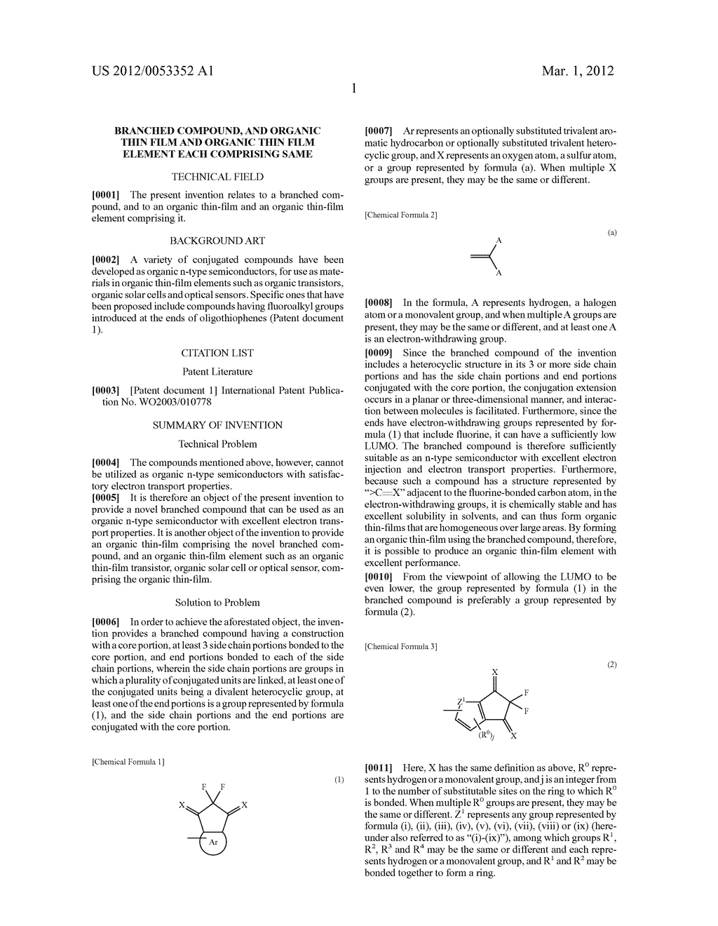 BRANCHED COMPOUND, AND ORGANIC THIN FILM AND ORGANIC THIN FILM ELEMENT     EACH COMPRISING SAME - diagram, schematic, and image 13