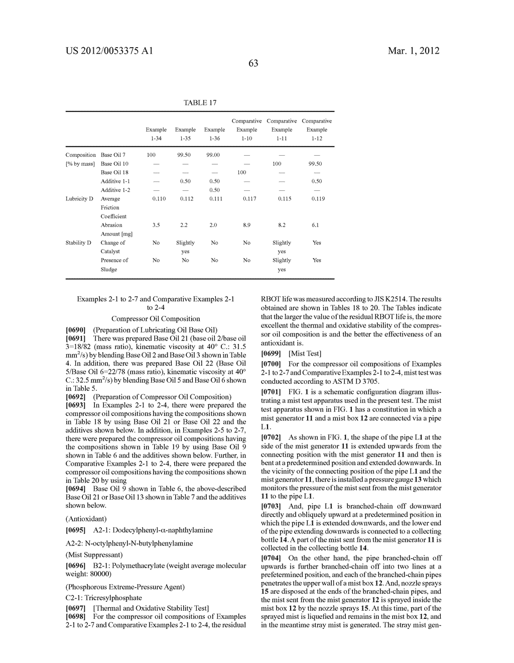 Heat treating oil composition - diagram, schematic, and image 70