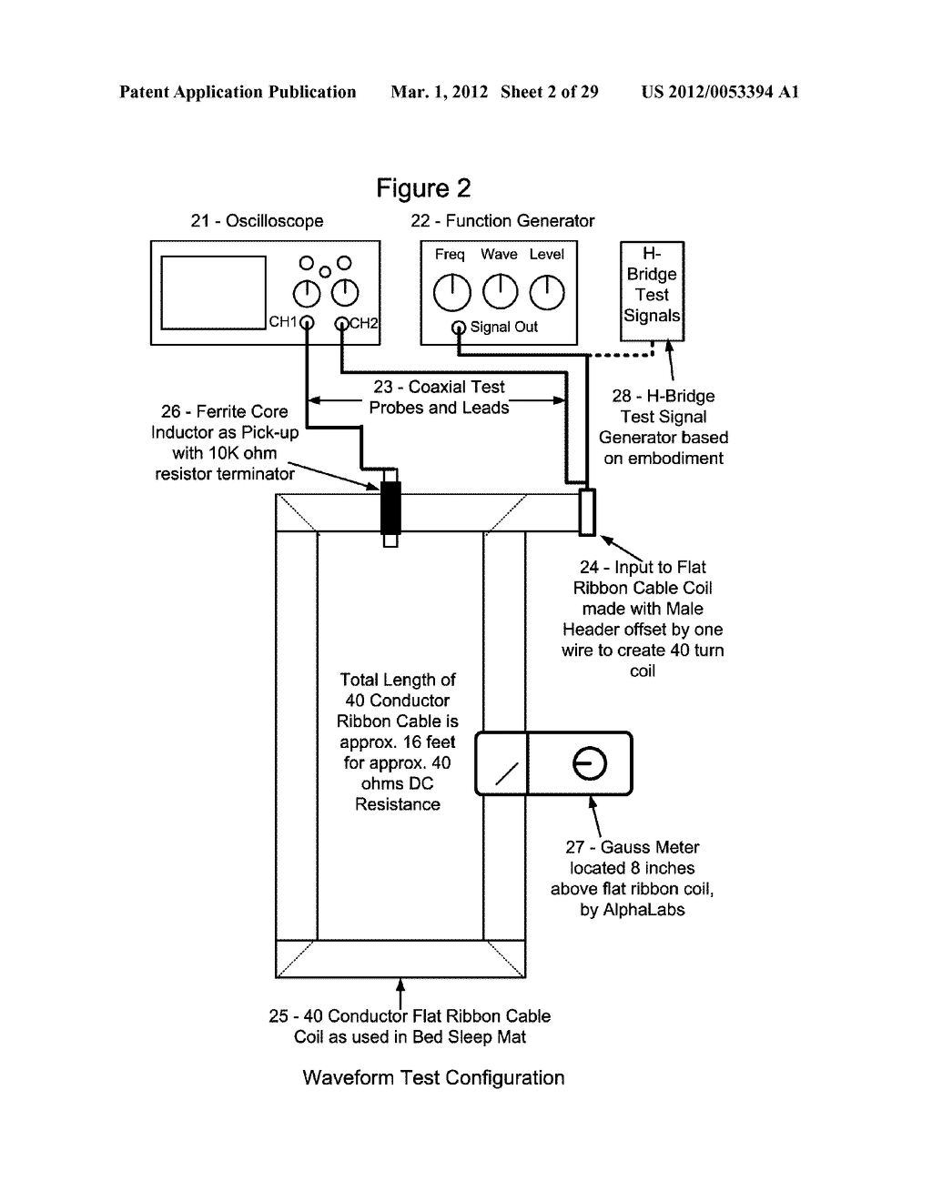 Apparatus and Methods to improve sleep, reduce pain and promote natural     healing - diagram, schematic, and image 03