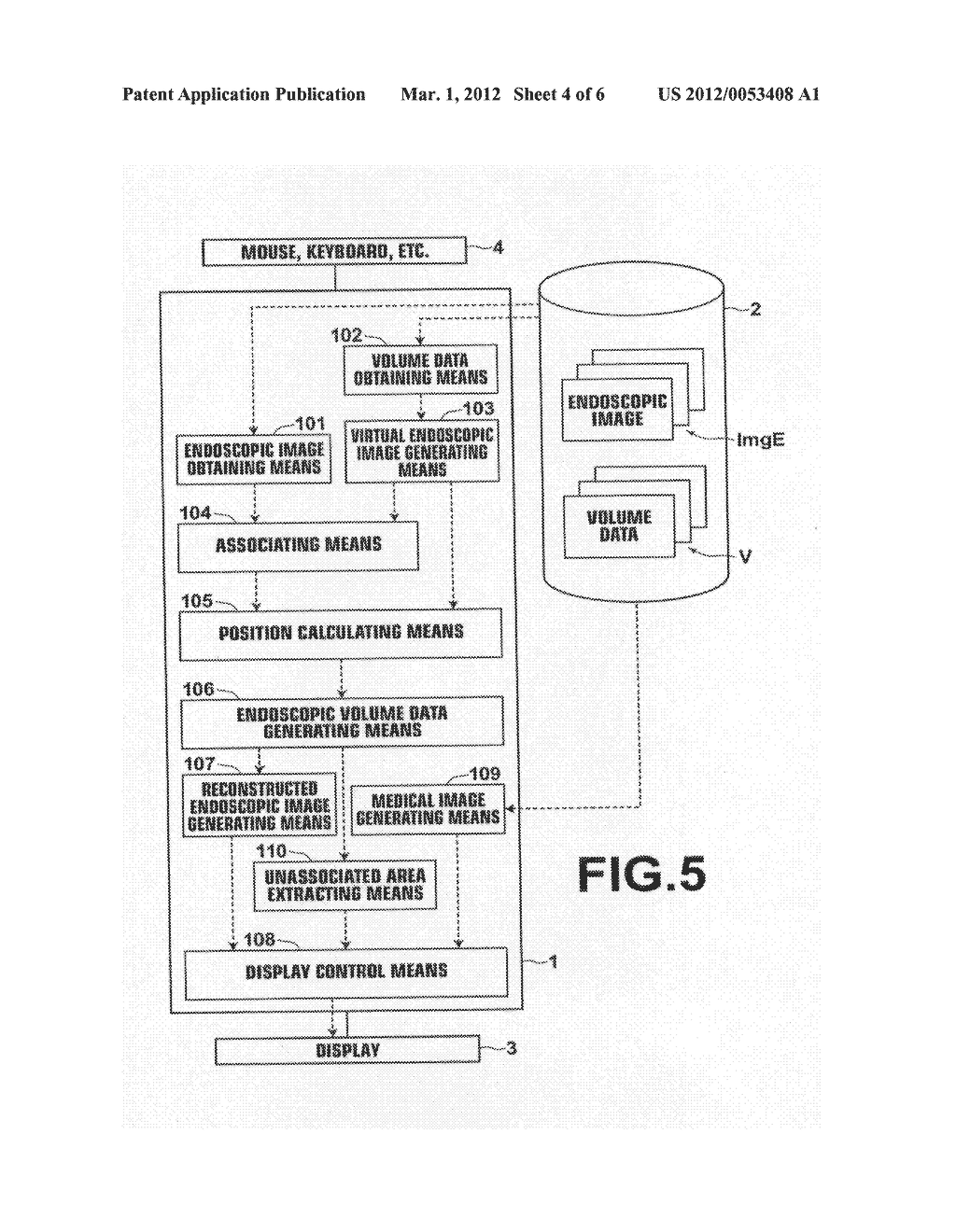 ENDOSCOPIC IMAGE PROCESSING DEVICE, METHOD AND PROGRAM - diagram, schematic, and image 05