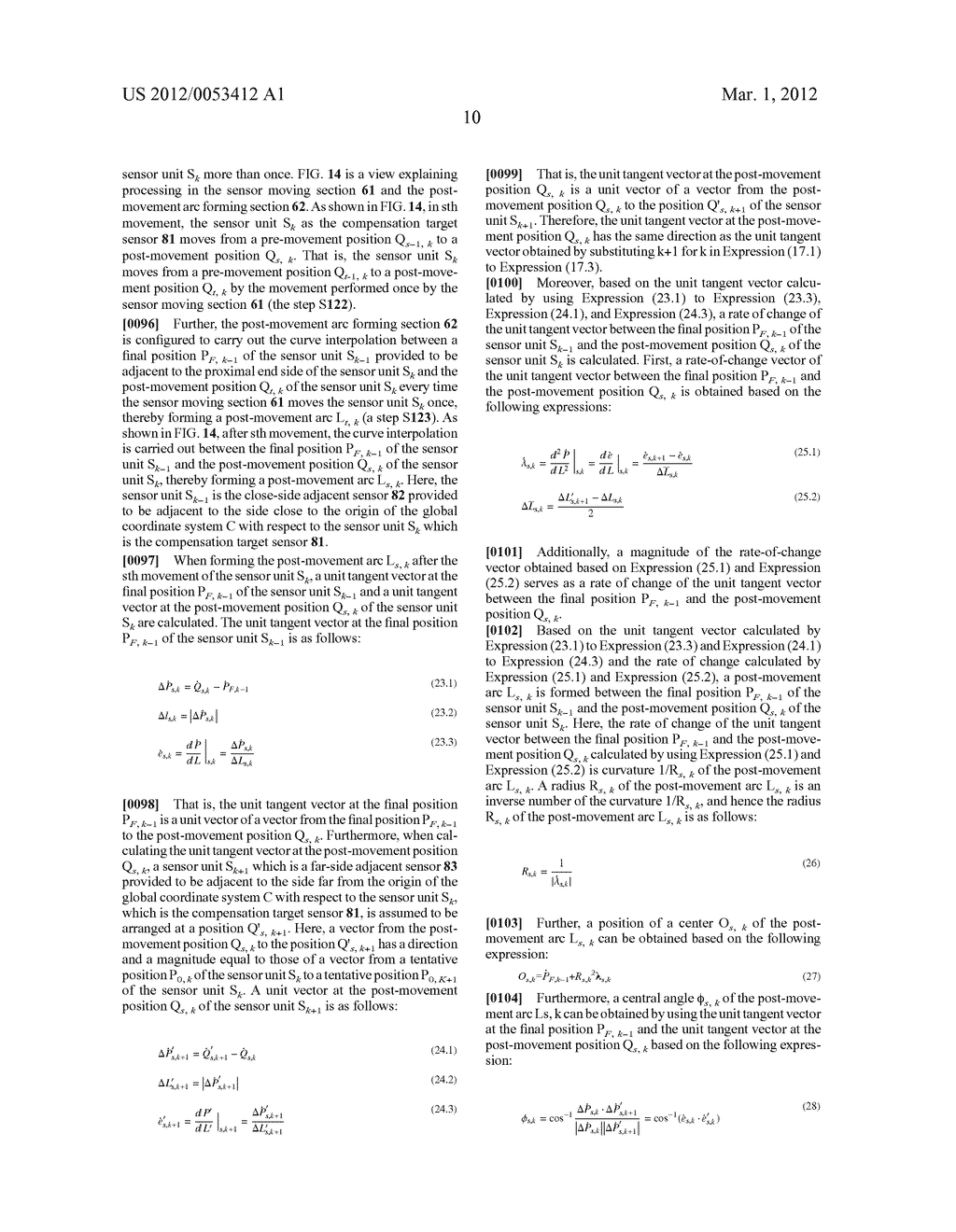 ENDOSCOPIC FORM DETECTION DEVICE AND FORM DETECTING METHOD OF INSERTION     SECTION OF ENDOSCOPE - diagram, schematic, and image 26