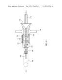 DRUG STORAGE AND DELIVERY DEVICE HAVING A RETAINING MEMBER diagram and image