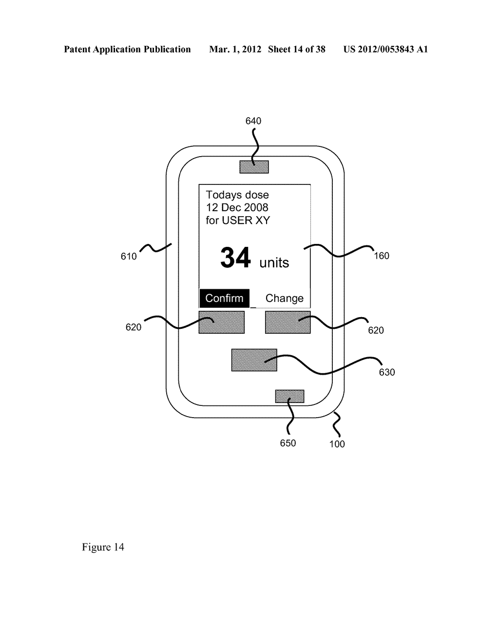 MEDICAL DEVICE AND METHOD FOR PROVIDING INFORMATION FOR GLYCEMIC CONTROL - diagram, schematic, and image 15