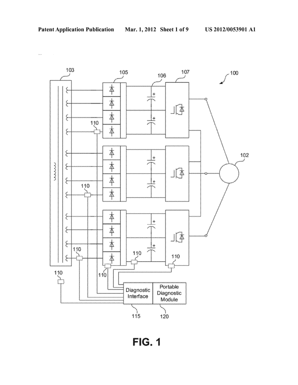 Microcontroller-Based Diagnostic Module - diagram, schematic, and image 02