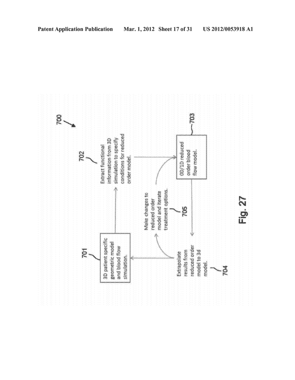 METHOD AND SYSTEM FOR PATIENT-SPECIFIC MODELING OF BLOOD FLOW - diagram, schematic, and image 18