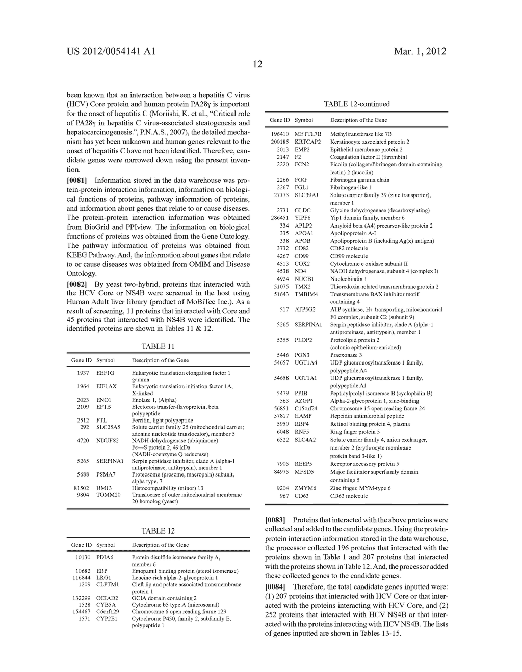 DEVICE AND METHOD FOR SELECTING GENES AND PROTEINS - diagram, schematic, and image 18