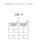 INFORMATION DEVICE EQUIPPED WITH CACHE MEMORIES, APPARATUS AND PROGRAM     USING THE SAME DEVICE diagram and image