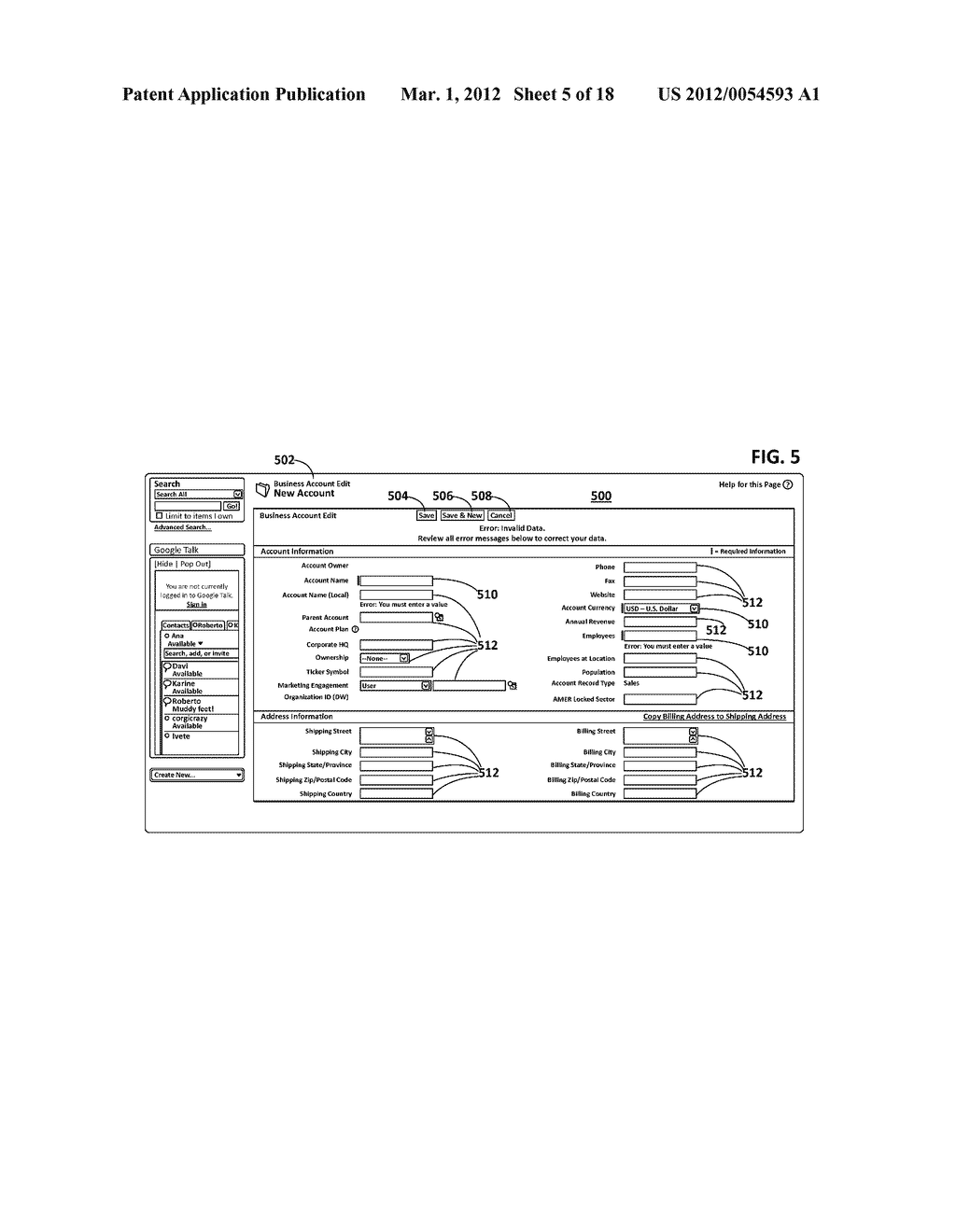 Method and system for providing simplified form filling in an on-demand     service - diagram, schematic, and image 06