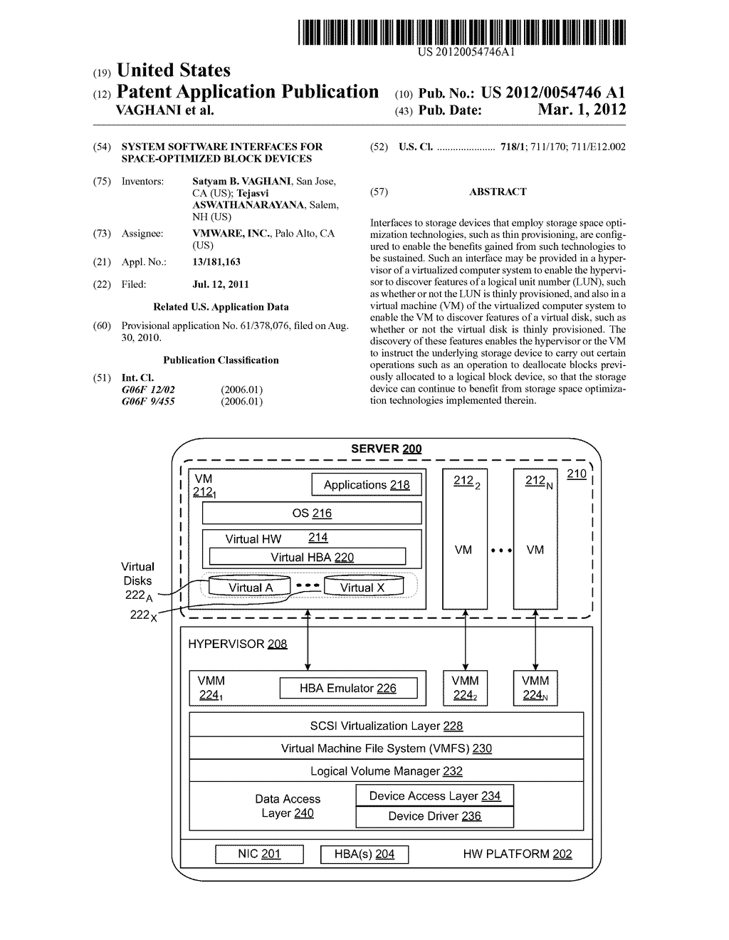 SYSTEM SOFTWARE INTERFACES FOR SPACE-OPTIMIZED BLOCK DEVICES - diagram, schematic, and image 01