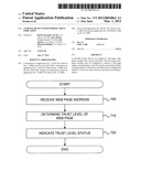 Storage Device with Website Trust Indication diagram and image