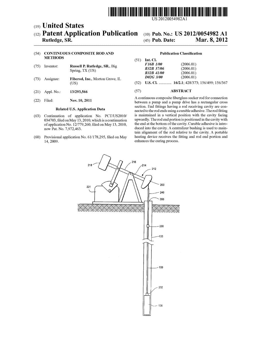 Continuous Composite Rod and Methods - diagram, schematic, and image 01