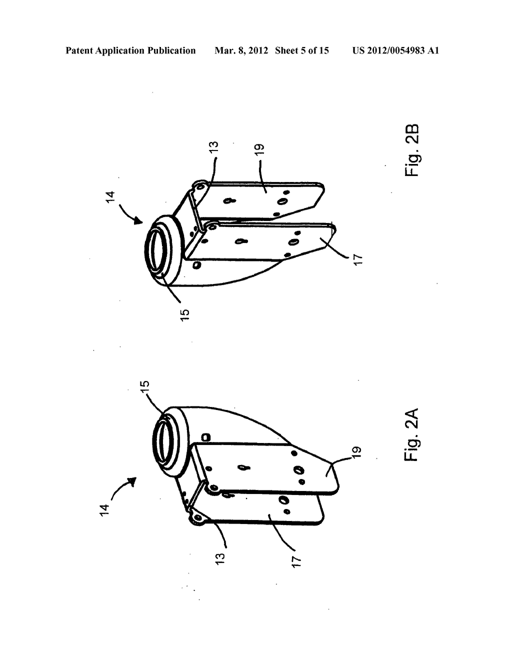 Three-state caster assembly with swivel lock and wheel brake - diagram, schematic, and image 06