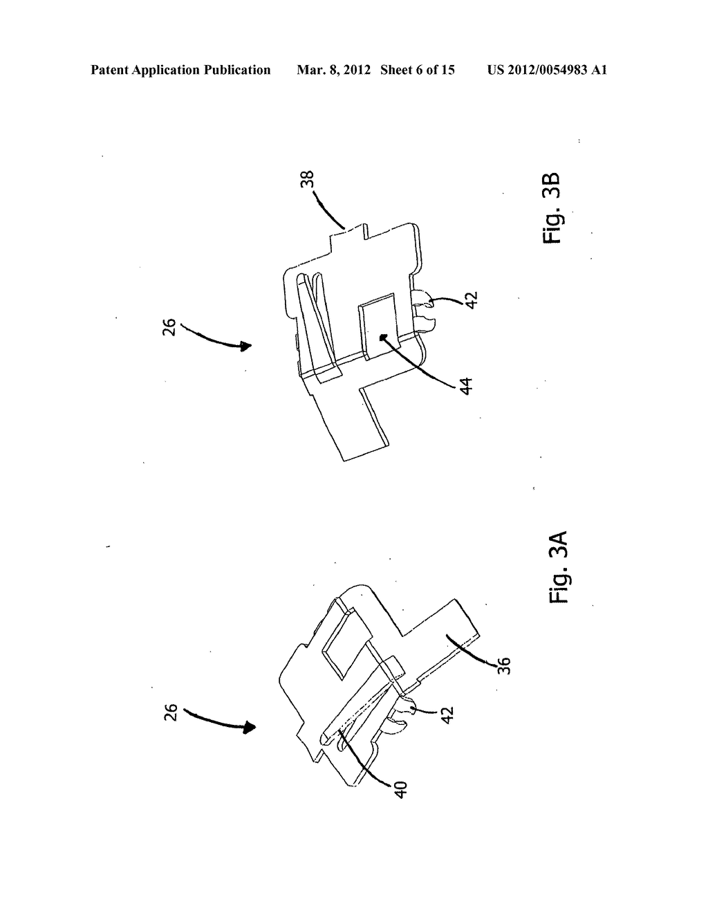 Three-state caster assembly with swivel lock and wheel brake - diagram, schematic, and image 07