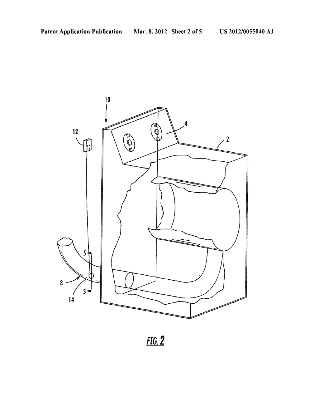 Remote Restriction Detecting System for Clothes Dryer Exhaust Systems - diagram, schematic, and image 03