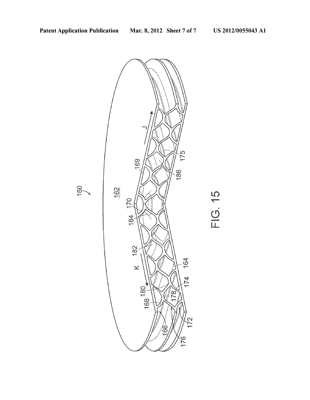 Article of Footwear with Multi-Layered Support Assembly - diagram, schematic, and image 08