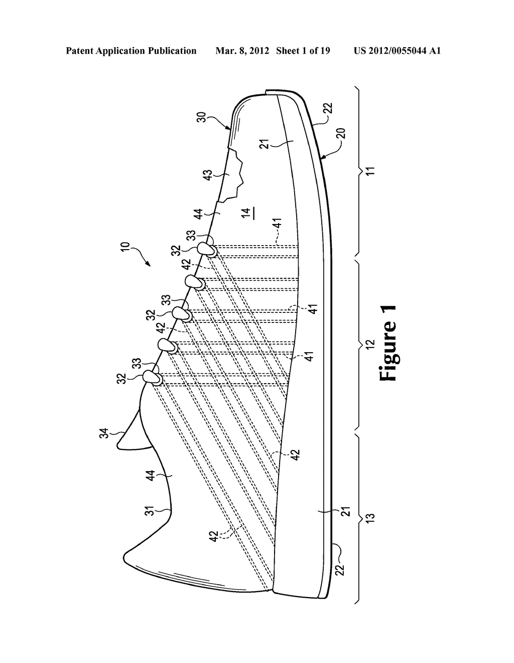 Footwear Incorporating A Tensile Element WIth A Deposition Layer - diagram, schematic, and image 02