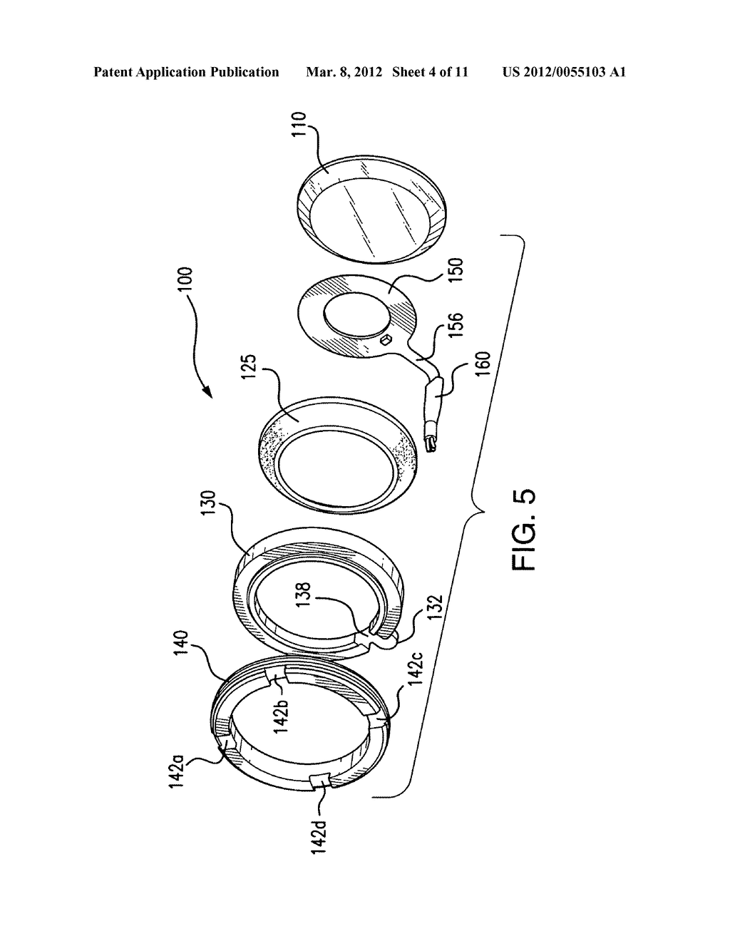 Compression mounted window assembly - diagram, schematic, and image 05