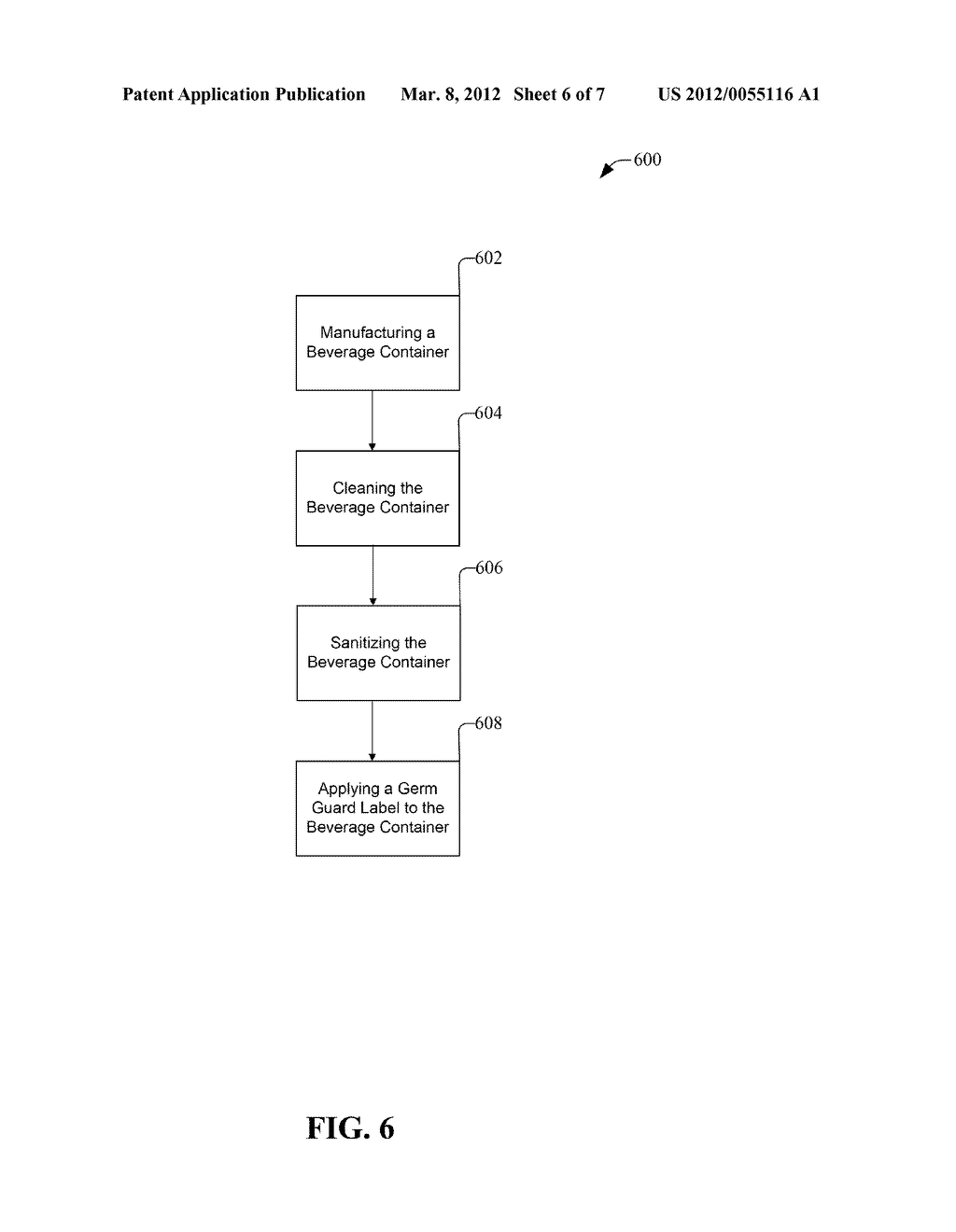 GERM GUARD LABEL AND METHODS FOR USING A GERM GUARD LABEL - diagram, schematic, and image 07