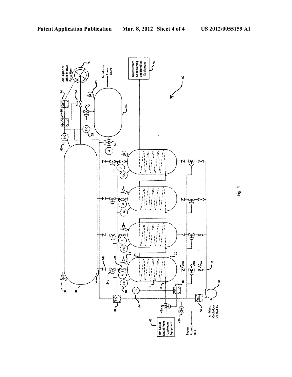 Method and apparatus for converting fluid heat energy to motive force - diagram, schematic, and image 05