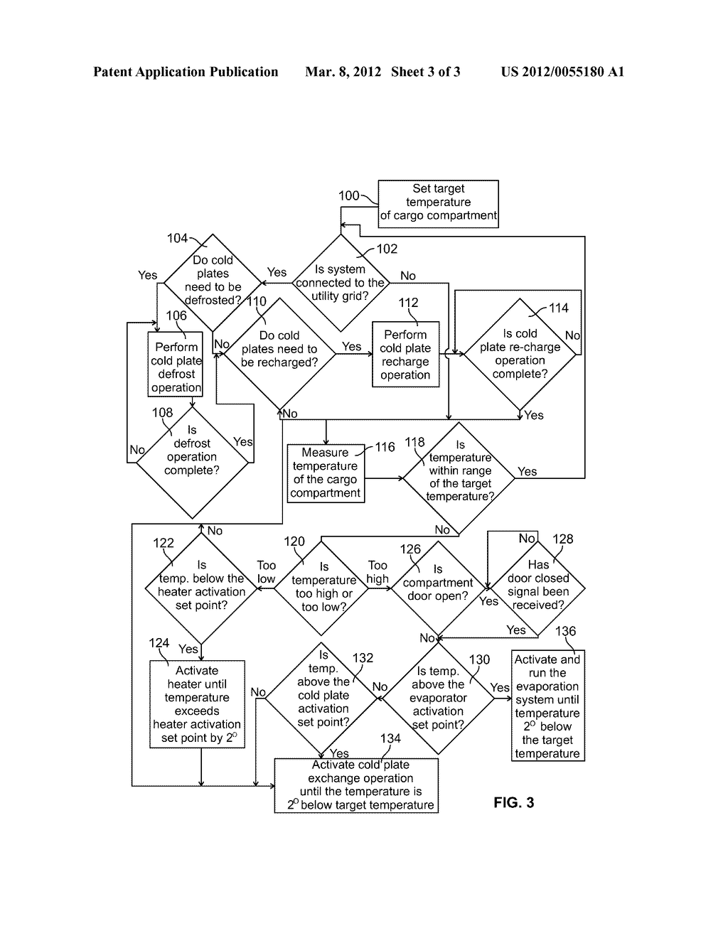 ISOLATED COLD PLATE REFRIGERATION SYSTEM WITH USER SELECTED TEMPERATURE     CONTROL - diagram, schematic, and image 04