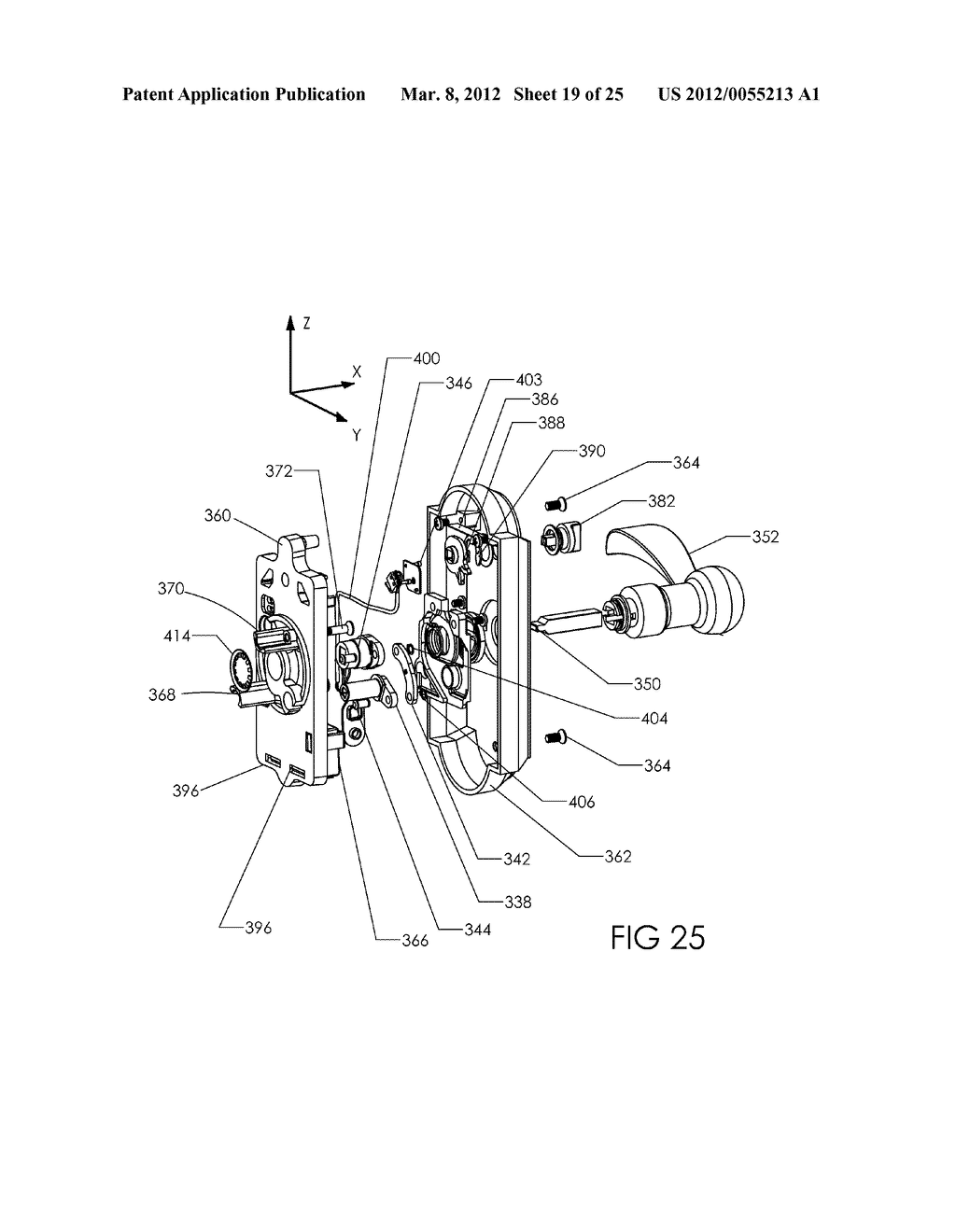 KEYPAD LOCKSET - diagram, schematic, and image 20