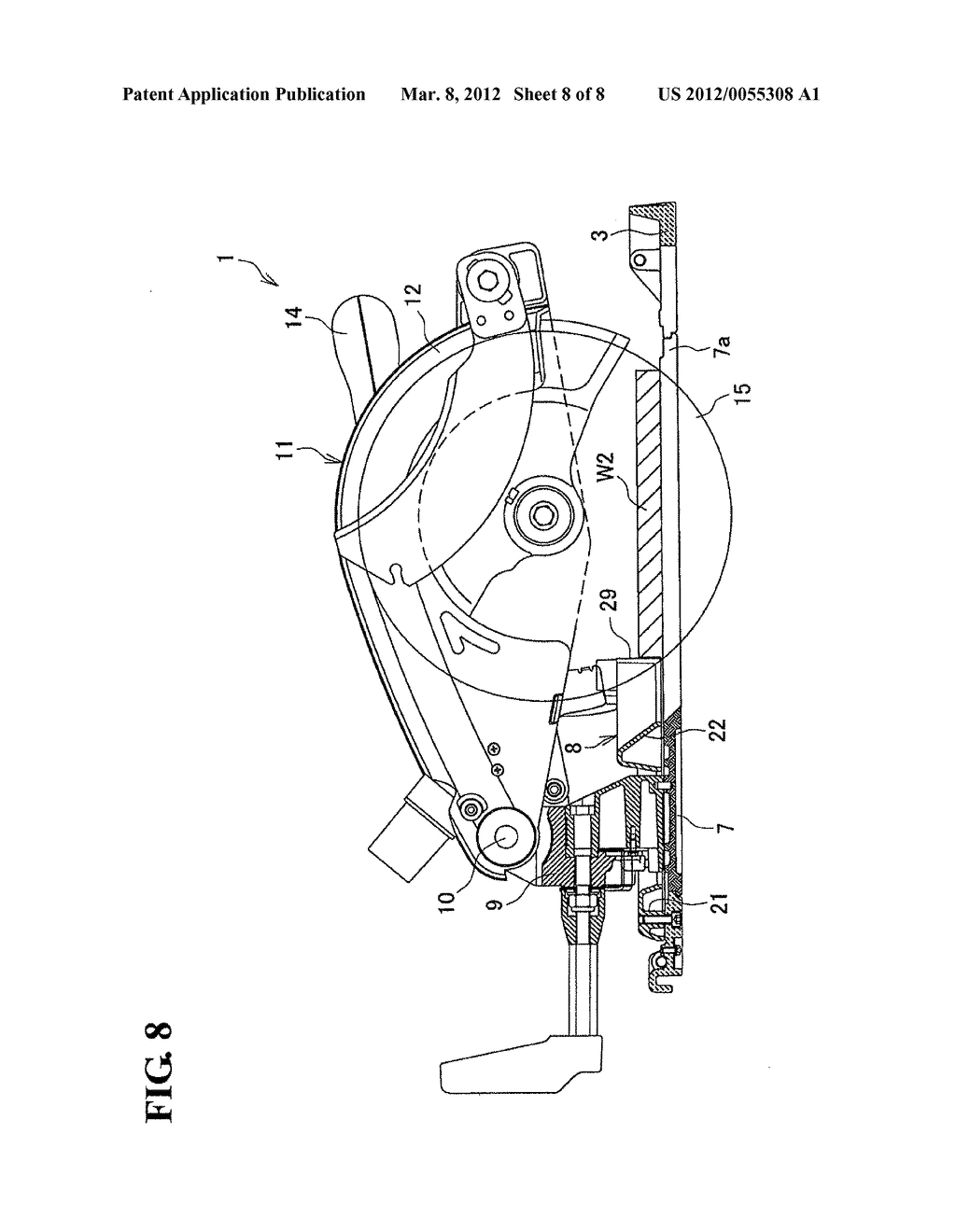 GUIDE FENCE AND CUTTING MACHINE HAVING THE SAME - diagram, schematic, and image 09