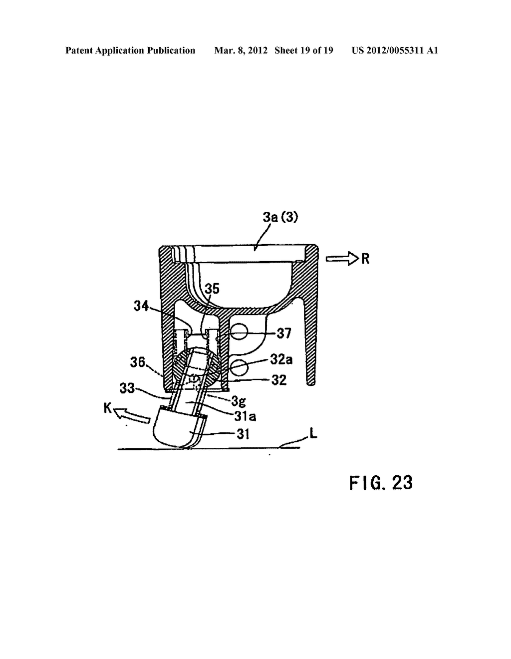 Support leg devices and cutting tools having the support leg devices - diagram, schematic, and image 20